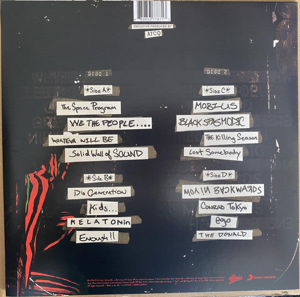A Tribe Called Quest : We Got It From Here…Thank You 4 Your Service (2xLP, Album)