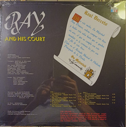 Ray & His Court : Ray And His Court (LP, Album, RE)