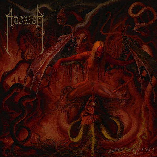 Adorior : Bleed On My Teeth (LP, Album)