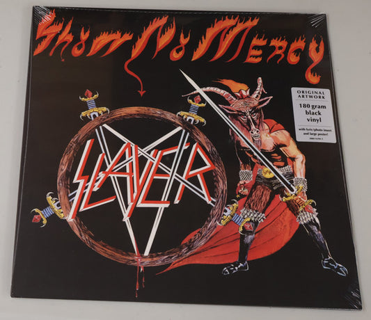 Slayer : Show No Mercy (LP, Album, RE, RM, RP)
