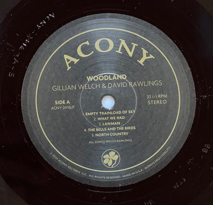Gillian Welch & David Rawlings : Woodland (LP, Album)