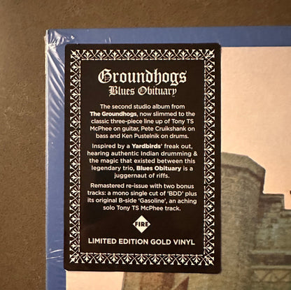 Groundhogs* : Blues Obituary (LP, Album, RE, Gol)