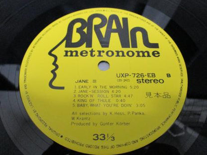 Jane : III (LP, Album, Promo, RE)