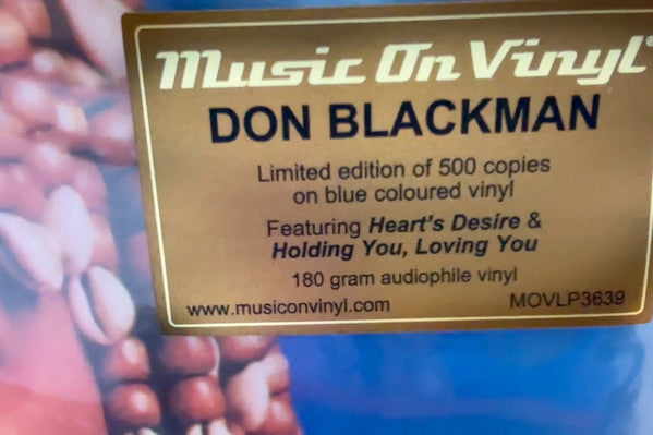 Don Blackman : Don Blackman (LP, Album, Ltd, RE, Blu)