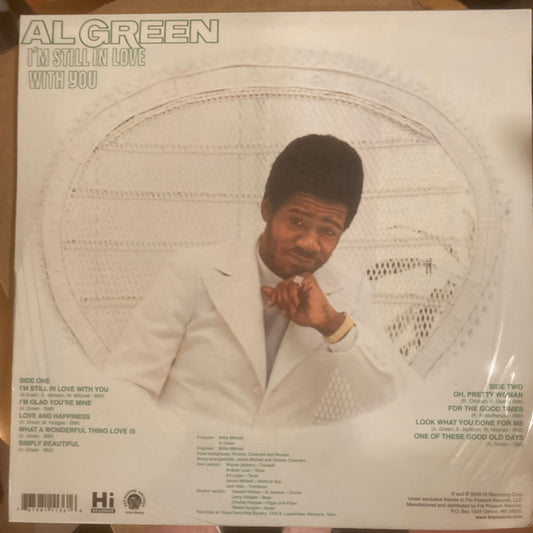 Al Green : I'm Still In Love With You (LP, Album, RE)