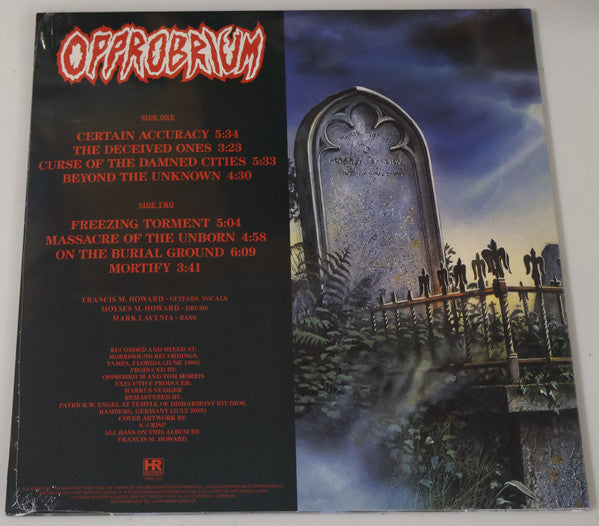 Opprobrium : Beyond The Unknown (LP, Album, Ltd, RE, RP, Gal)