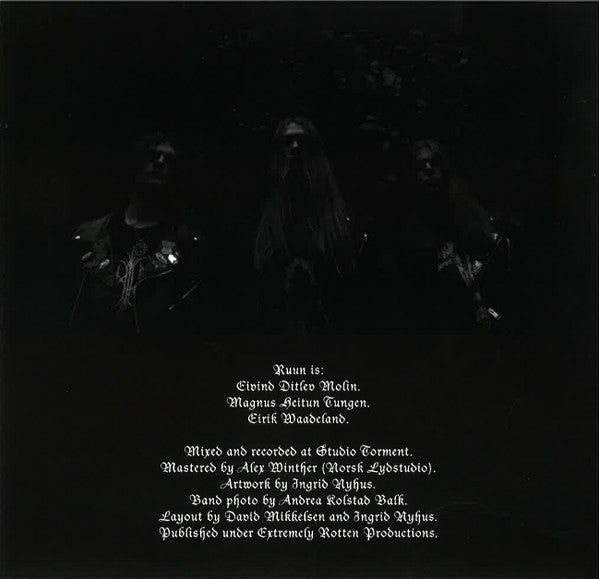 Ruun (2) : Corrosive To The Soul (7", EP)