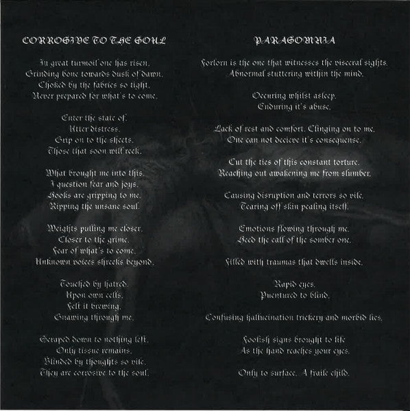 Ruun (2) : Corrosive To The Soul (7", EP)