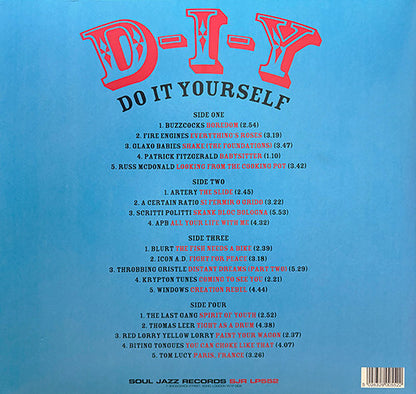 Various : D-I-Y Do It Yourself (2xLP, Comp, Gat)