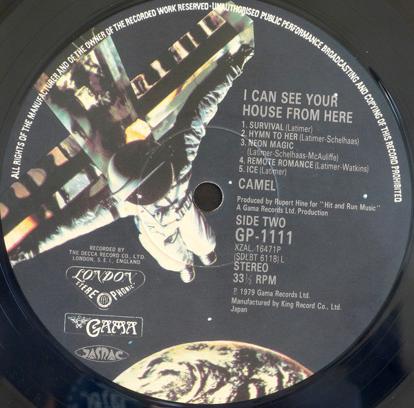 Camel : I Can See Your House From Here (LP, Album)