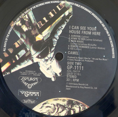 Camel : I Can See Your House From Here (LP, Album)