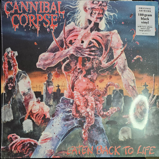 Cannibal Corpse : Eaten Back To Life (LP, Album, RE, 180)