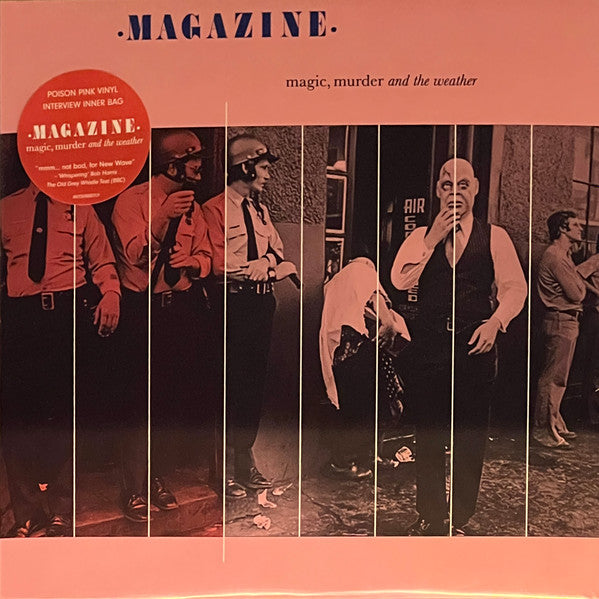 Magazine : Magic, Murder And The Weather (LP, Album, RE, Pin)