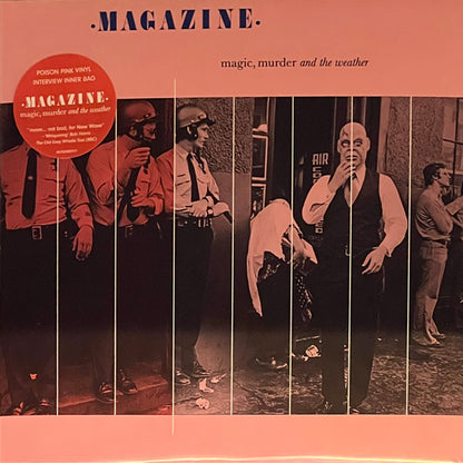 Magazine : Magic, Murder And The Weather (LP, Album, RE, Pin)