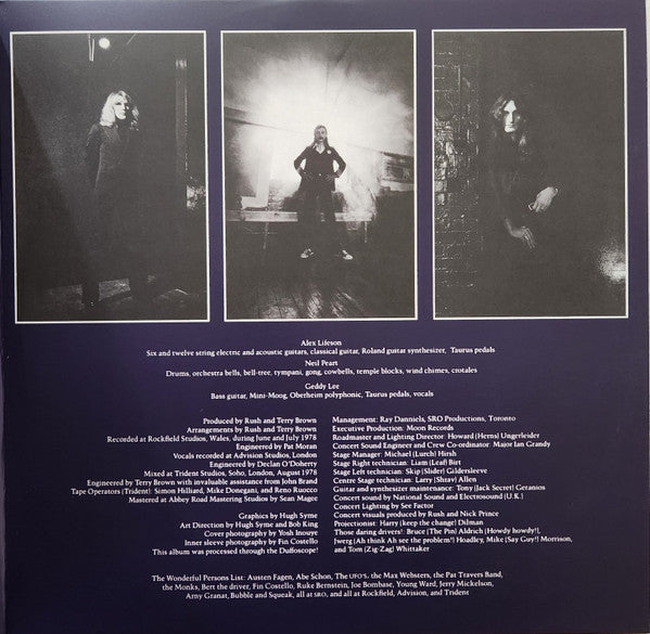 Rush : Hemispheres (LP, Album, RE, RM, 180)