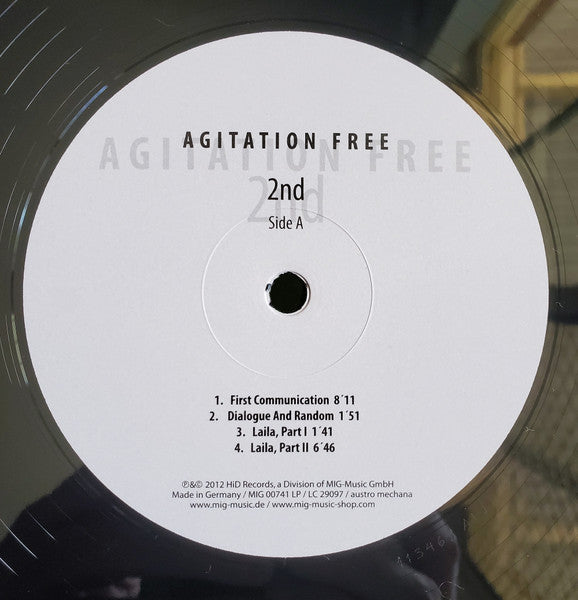 Agitation Free : 2nd (LP, Album, RE, RM)