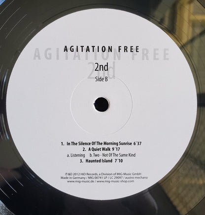 Agitation Free : 2nd (LP, Album, RE, RM)