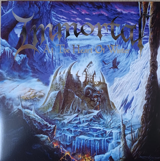 Immortal : At The Heart Of Winter (LP, Album, Ltd, RP, Gol)