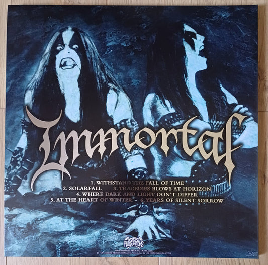 Immortal : At The Heart Of Winter (LP, Album, Ltd, RP, Gol)