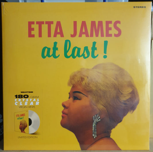Etta James : At Last! (LP, Album, Ltd, RE, Cry)
