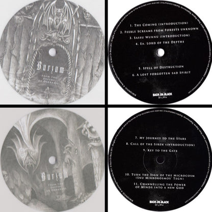 Burzum : From The Depths Of Darkness (2xLP, Album, Ltd, Whi)