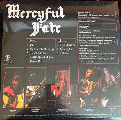 Mercyful Fate : Melissa (LP, Album, RE, Bla)