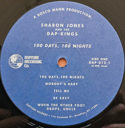 Sharon Jones & The Dap-Kings : 100 Days, 100 Nights (LP, Album, RE, GZ )