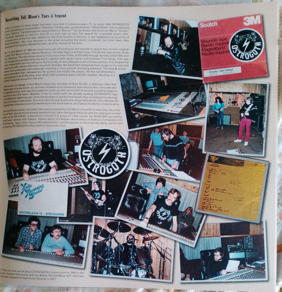 Ostrogoth : Full Moon's Eyes (12", EP, Ltd, RE)