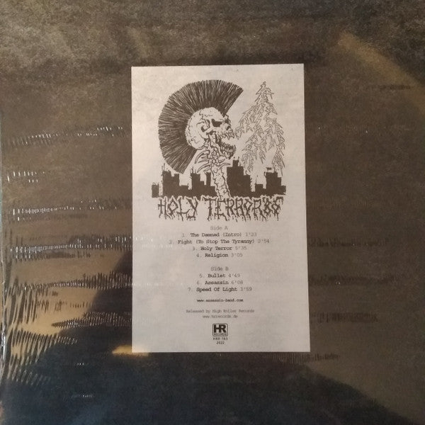 Assassin (6) : Holy Terror '85 (12", Ltd, RE, RM)