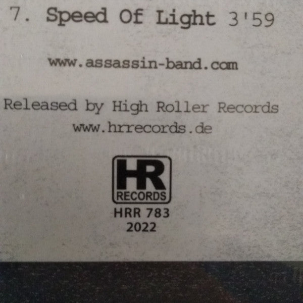 Assassin (6) : Holy Terror '85 (12", Ltd, RE, RM)