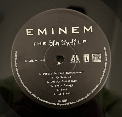 Eminem : The Slim Shady LP (2xLP, Album, RE, RM)