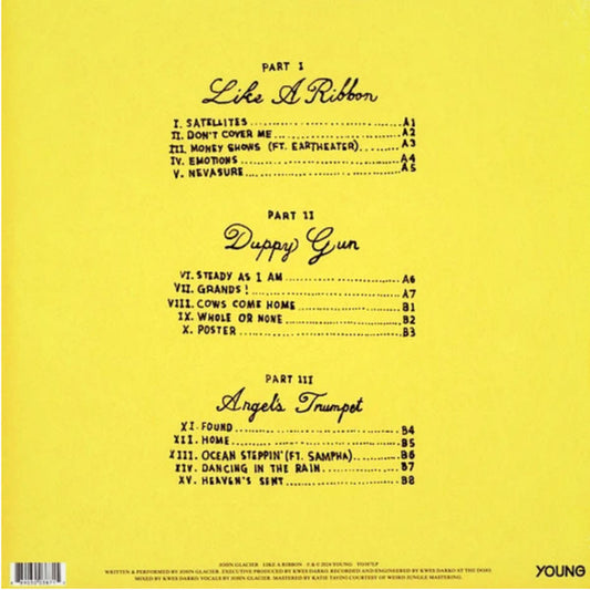 John Glacier : Like A Ribbon (LP, Album, Comp)