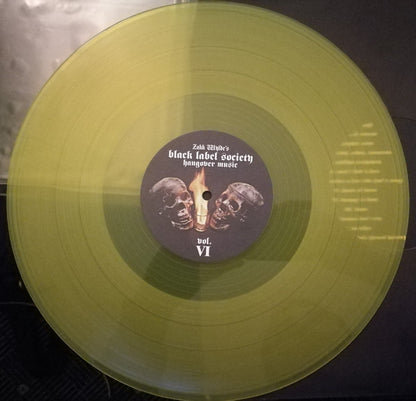 Black Label Society : Hangover Music Vol. VI (2xLP, Album, Ltd, RE, Yel)