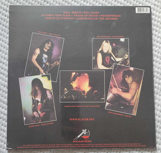 Slayer : Hell Awaits (LP, Album, RE)