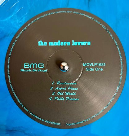 The Modern Lovers : The Modern Lovers (LP, Album, Ltd, Num, RE, RP, Blu)