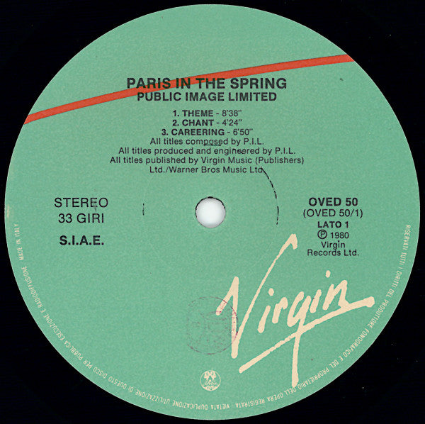 Image Publique S.A.* : Paris Au Printemps (LP, Album, RE)