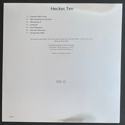 Hecker, Tim* : Shards (LP)
