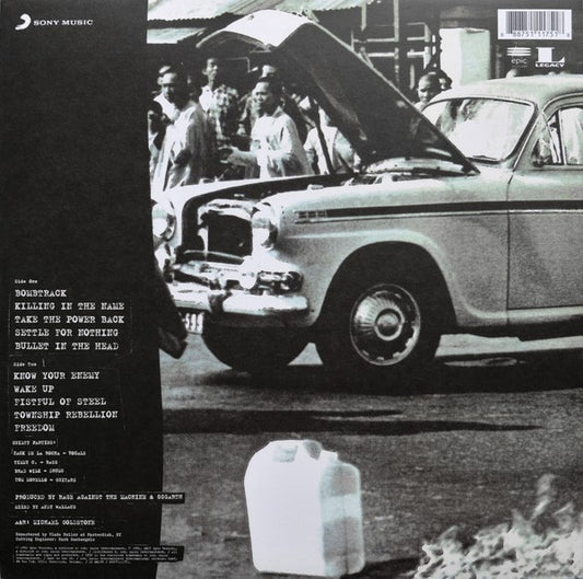Rage Against The Machine : Rage Against The Machine (LP, Album, RE, RM)
