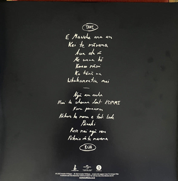 Marlon Williams (6) : Te Whare Tīwekaweka (LP, Album, Whi)