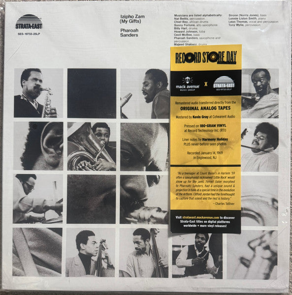 Pharoah Sanders : Izipho Zam (My Gifts) (LP, Album, RSD, RE, RM, Gat)