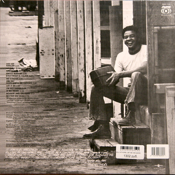 Bill Withers : Just As I Am (LP, Album, RE, RM, 180)