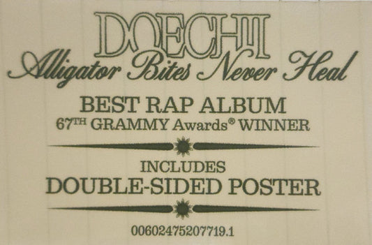 Doechii : Alligator Bites Never Heal (LP, Album, Ltd, Gol)