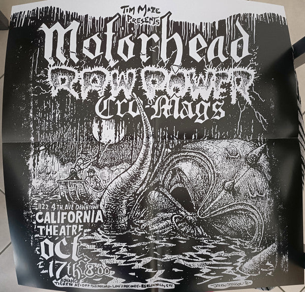 Raw Power (2) : Screams From The Gutter (LP, Album, Ltd, RE, RP, Bla)