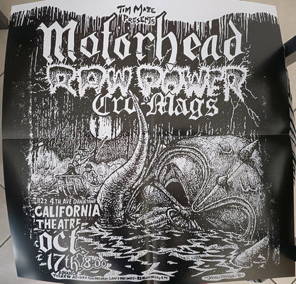 Raw Power (2) : Screams From The Gutter (LP, Album, Ltd, RE, RP, Bla)