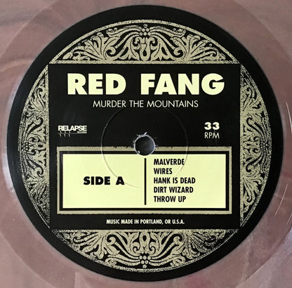 Red Fang : Murder The Mountains (LP, Album, Ltd, RP, Bro)