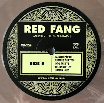 Red Fang : Murder The Mountains (LP, Album, Ltd, RP, Bro)
