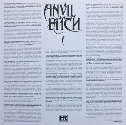Anvil Bitch : Rise To Offend (LP, Album, Ltd, RE, RM, Mag)