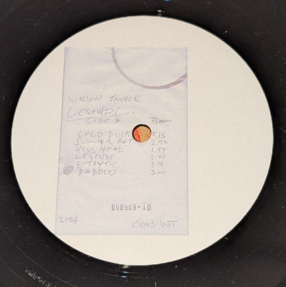 Wilson Tanner : Legends (LP, Album)