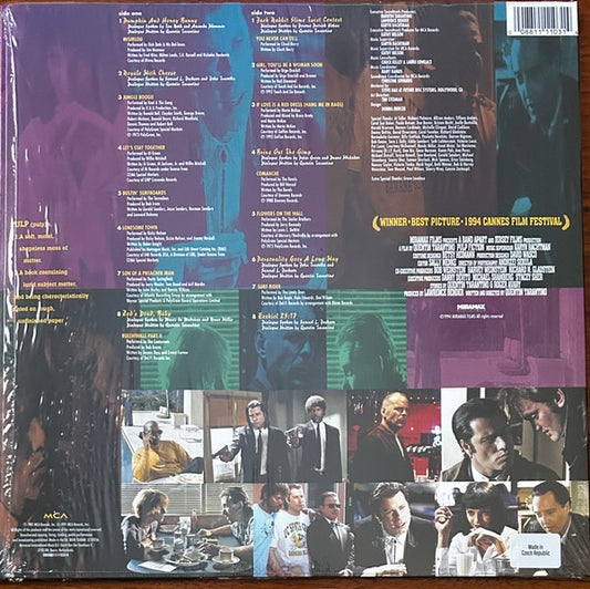 Various : Pulp Fiction (Music From The Motion Picture) (LP, Comp, RE, RM, RP, 180)
