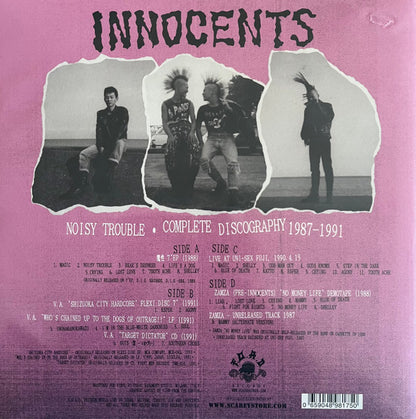 Innocents : Noisy Trouble • Complete Discography 1987-1991 (2xLP, Comp)